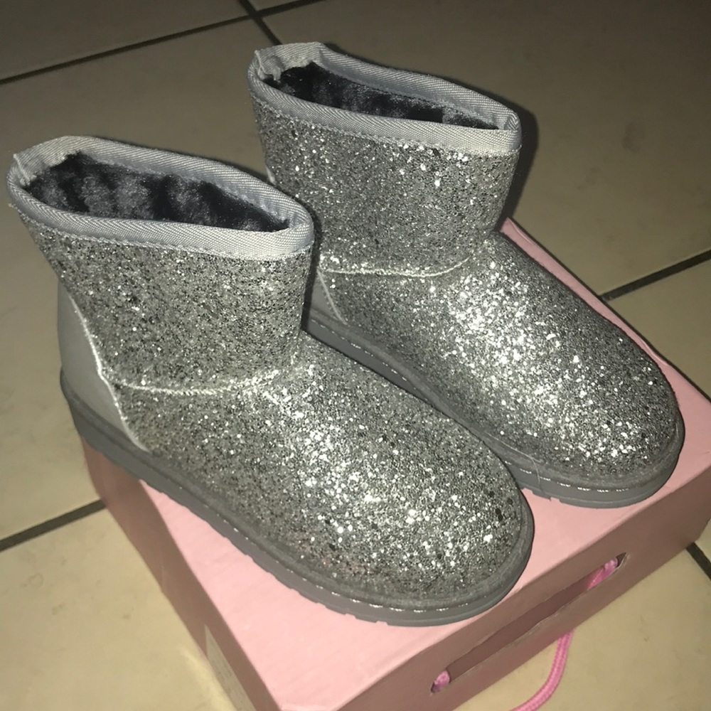 Glitter boots